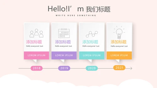 卡通周年庆活动策划方案工作总结汇报动态PPT模板