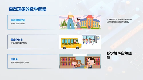数学思维在生活中的应用PPT模板
