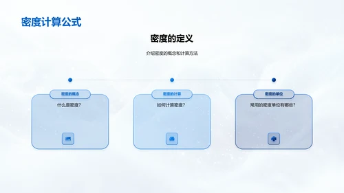 密度学习讲座PPT模板