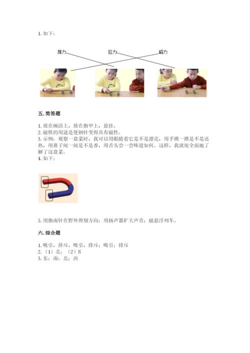 教科版小学科学二年级下册期末测试卷审定版.docx