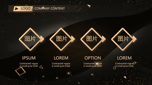 黑色科技感科技公司介绍商务PPT动态模板