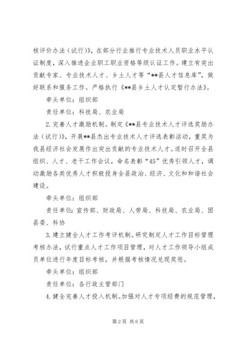 全县人才要点思考.docx