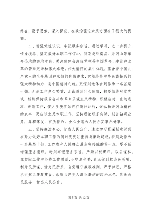 党校青干班党性分析范例.docx