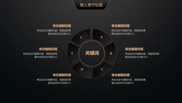 黑金轻奢商业计划书通用PPT模版