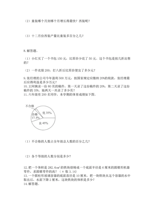 六年级小升初数学应用题50道及参考答案（实用）.docx