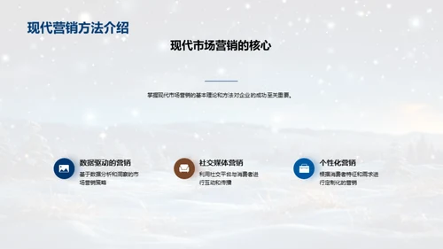 营销大雪季