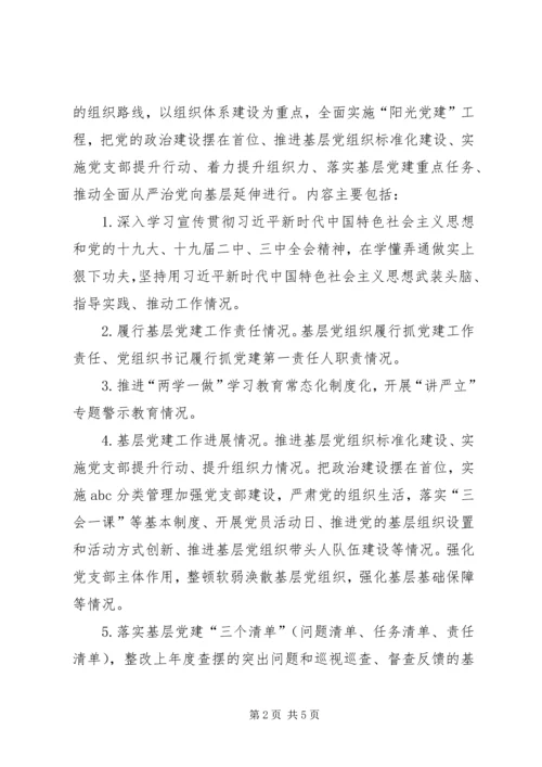 书记抓党建工作述职评议精选.docx