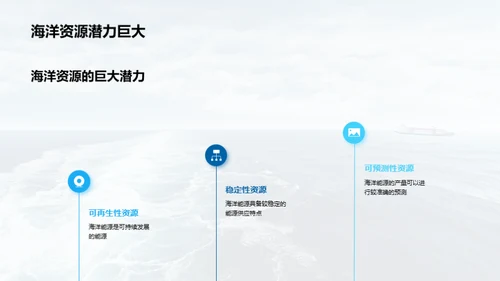 海洋能源：未来的解决之道