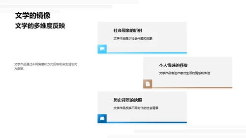 文学对现实的镜像