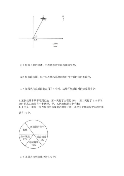 人教版六年级上册数学期末检测卷附答案【名师推荐】.docx