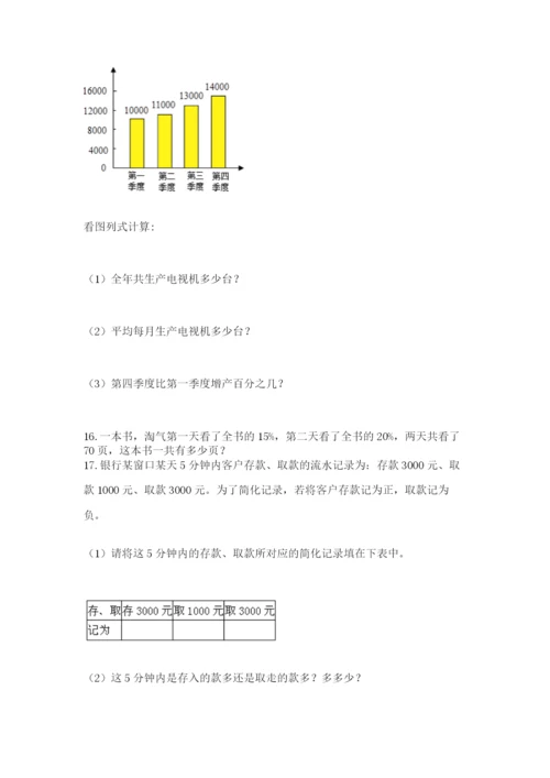 六年级小升初数学应用题50道附参考答案【完整版】.docx