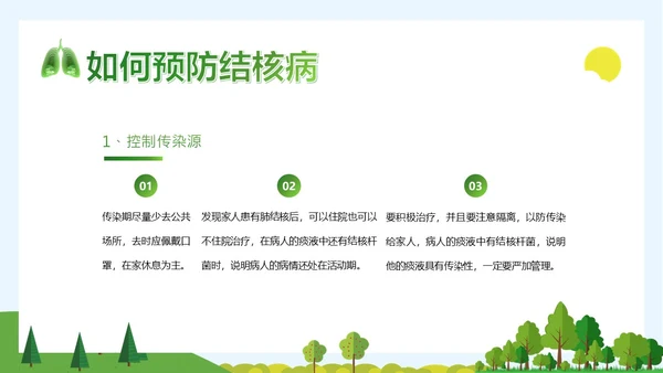 世界防治结核病日肺结核病防治知识讲座PPT课件