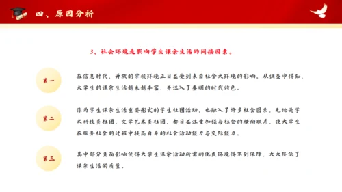 红色大学思政实践报告通用PPT模板