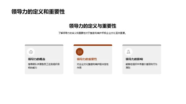 领导力塑造企业文化