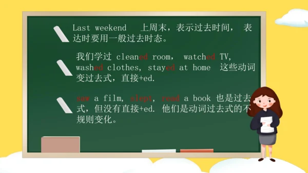 Unit 2 Last weekend Part A Let's spell课件（41张PPT)