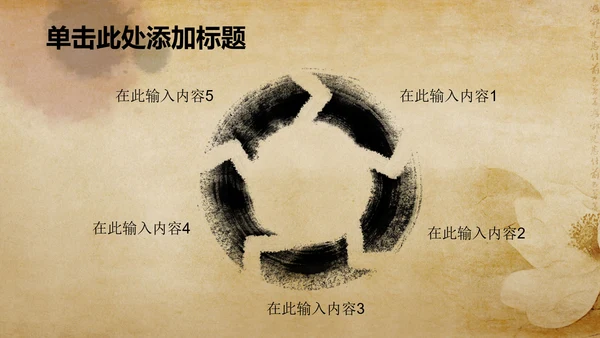 古香古色中国风佛教PPT动态模板信佛
