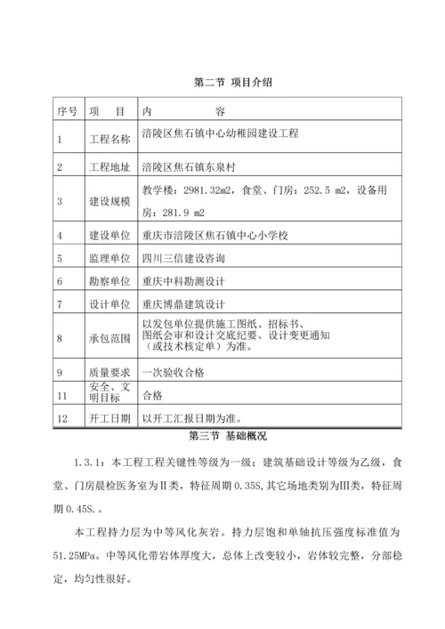 地基溶洞塌孔专项处理综合标准施工专业方案.docx