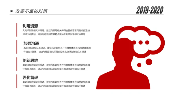 2020新年计划年终总结述职报告PPT工作总结