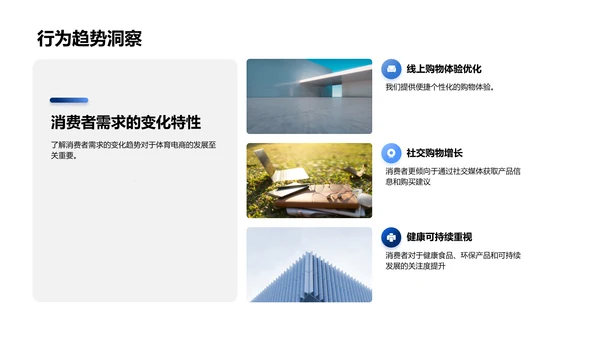 体育电商创新策略PPT模板
