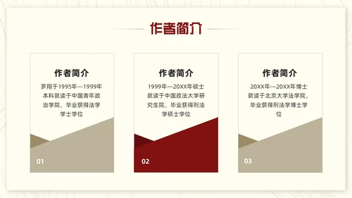红色简约法治的细节PPT模板宣传PPT动态PPT读书分享