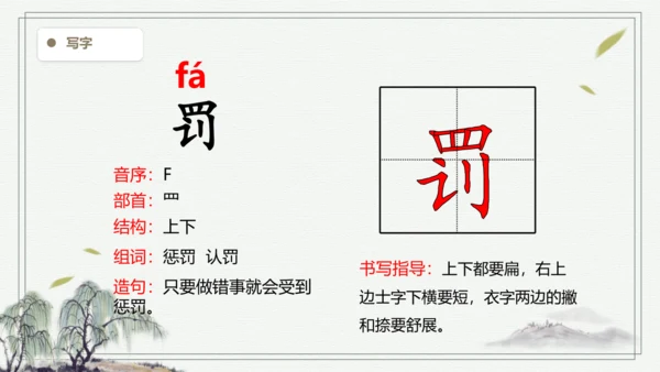 【2024秋季学期】语文三上2.花的学校   生字识记  课件