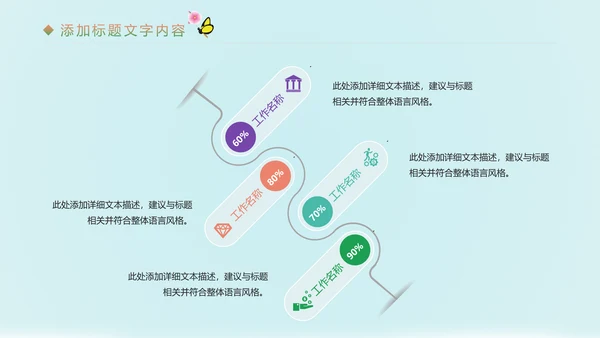 唯美三八妇女节魅力女人节工作汇报PPT模板