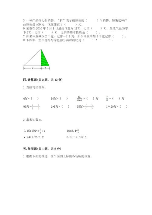 六年级下册数学期末测试卷及答案（易错题）.docx
