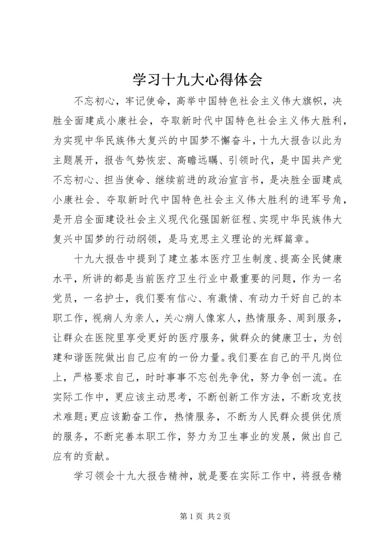学习十九大心得体会 (12).docx