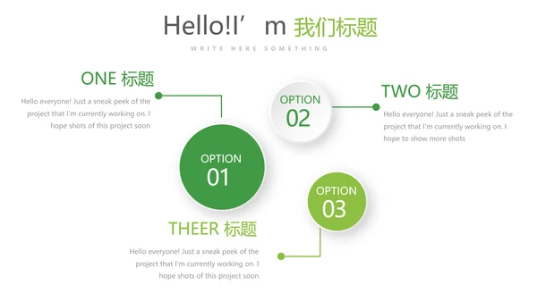 绿色清新医疗学术报告动态PPT