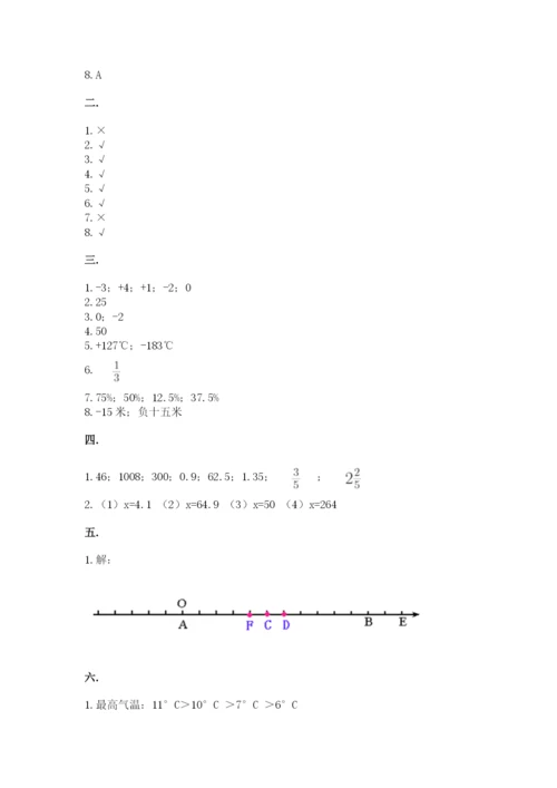北京海淀区小升初数学试卷（黄金题型）.docx