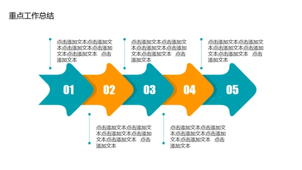 拼搏向前团队季度总结计划通用PPT模板
