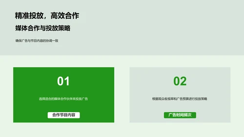 策划圣诞媒体活动PPT模板