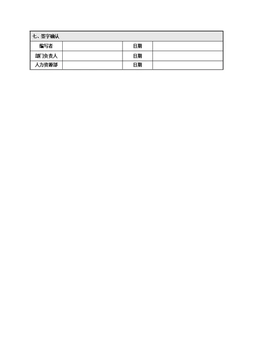 20工业工程师岗位职责说明书
