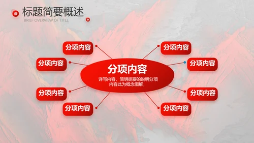 红色大气感动中国人物介绍动态PPT