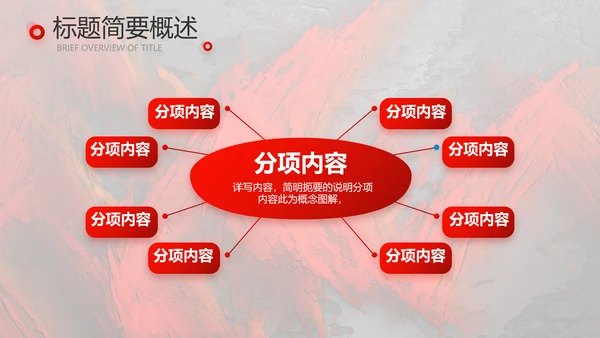 红色大气感动中国人物介绍动态PPT