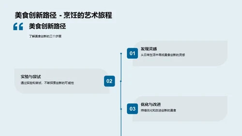 美食创新之旅