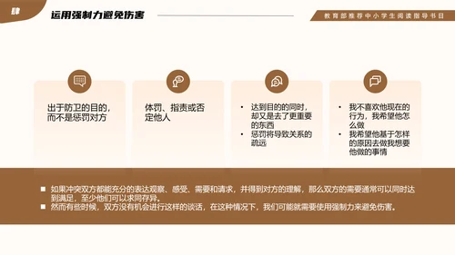 教育部阅读指导书籍《非暴力沟通》PPT模板