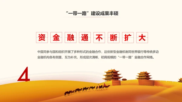 一带一路丝绸之路国际合作高峰论坛PPT