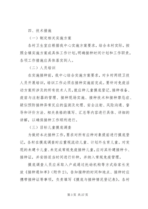 麻疹类疫苗实施方案和领导小组.docx