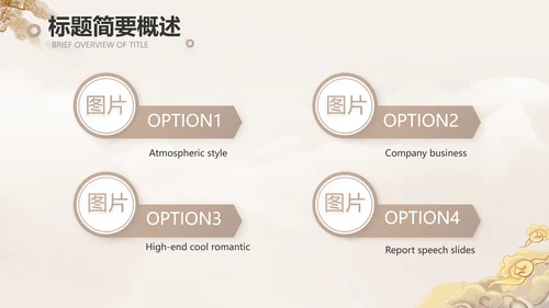 古典中国风古代神话故事介绍PPT