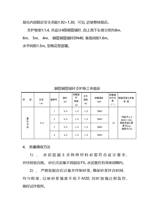 2021年度天水项目钢管锚杆喷射混凝土边坡支护技术案例