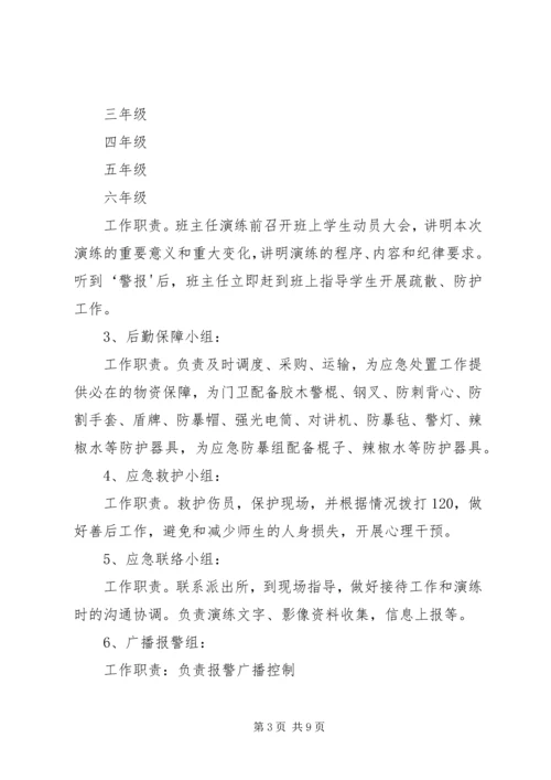 防恐防暴应急演练方案 (2).docx