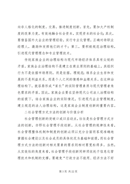 城市社会管理创新调研报告范文.docx