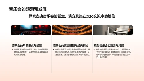 橙色渐变音乐会PPT模板