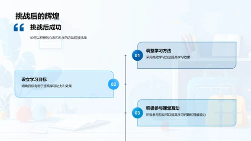 初三新学期策略PPT模板