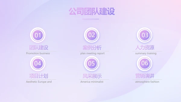 紫色化妆品公司企业宣传简介介绍动态PPT模板