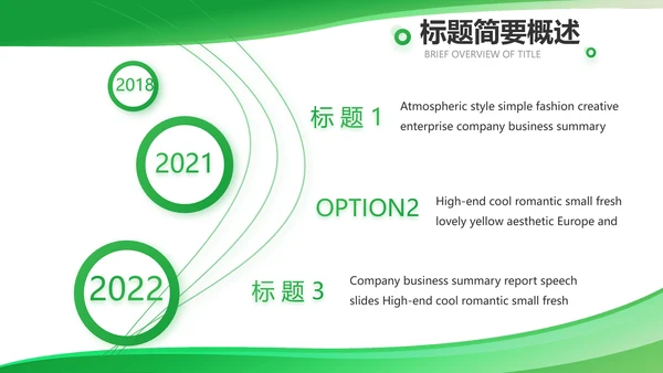 绿色医疗医药代表工作汇报动态PPT