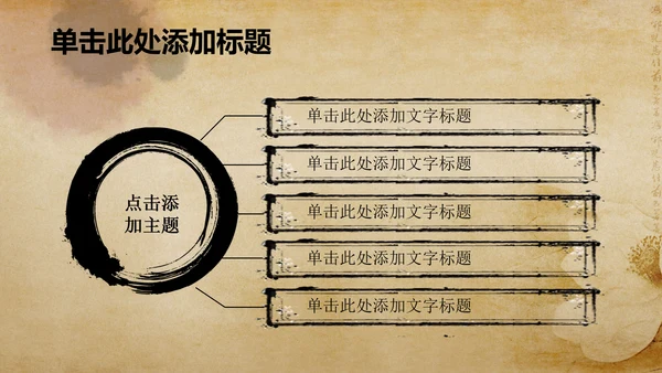 古香古色中国风佛教PPT动态模板信佛