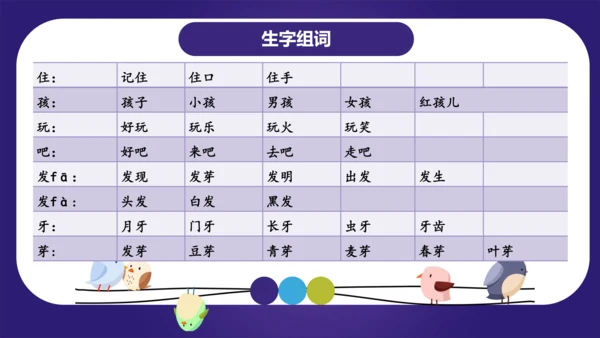 统编版2023-2024学年一年级语文上册单元复习第八单元（复习课件）