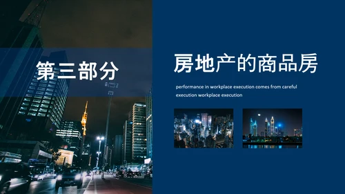 房地产企业项目销售培训动态PPT模板